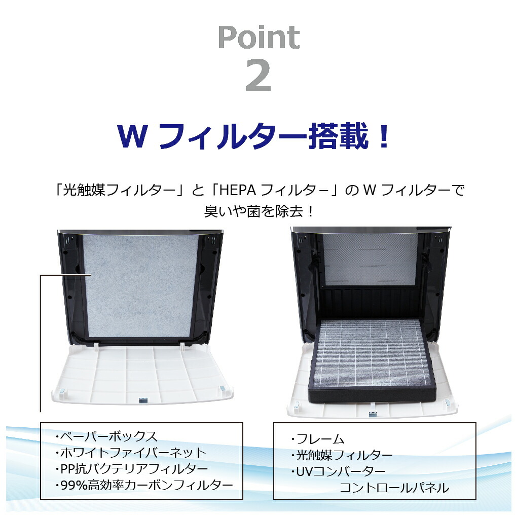 87％以上節約 光触媒空気清浄機NeoESTO ネオエスト 28畳用 HCH-HK028