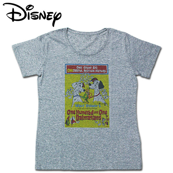 楽天市場 101匹わんちゃん 半袖tシャツ レディース Disney One Hundred And One Dalmatians ムービーポスターシリーズ ディズニー キャラクター ウェア トップス Rcp 雑貨shop アド