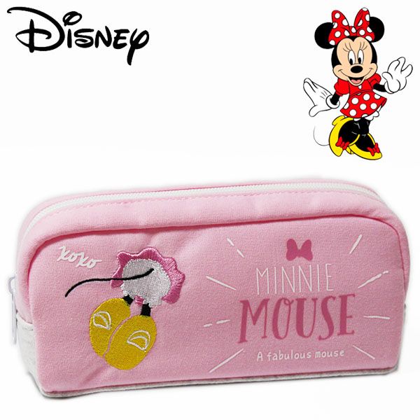 楽天市場 ミニーマウス Boxペンケース 後ろ姿 レディース キッズ Disney Minnie Mouse ディズニー キャラクター ステーショナリー グッズ 小物入れ Rcp 雑貨shop アド