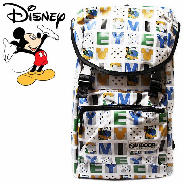 楽天市場 送料無料 ミッキーマウス ボックスリュック ミッキースクエア柄 レディース キッズ Disney Mickey Mouse ディズニー キャラクター カバン デイバッグ アウトドア Outdoor Bag Sswf1 Rcp 雑貨shop アド