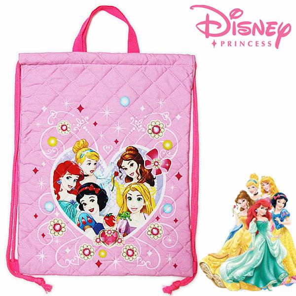 楽天市場 ディズニープリンセス キルト ナップサック 18 キッズ Disney Princess リュックサック キャラクター カバン バッグ 通園 通学 Rcp 雑貨shop アド