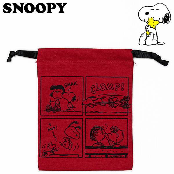 楽天市場 スヌーピー パレット巾着 コミック レッド レディース キッズ Peanuts Snoopy ピーナッツ キャラクター グッズ 小物入れ Rcp 雑貨shop アド