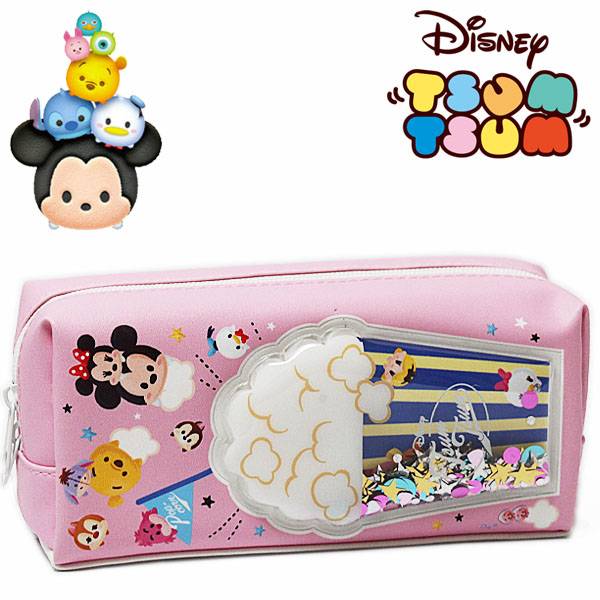 楽天市場 ディズニー ツムツム ラメキラペンケース ポップコーン レディース キッズ Disney Tsum Tsum ディズニー キャラクター ステーショナリー グッズ 小物入れ Rcp 雑貨shop アド