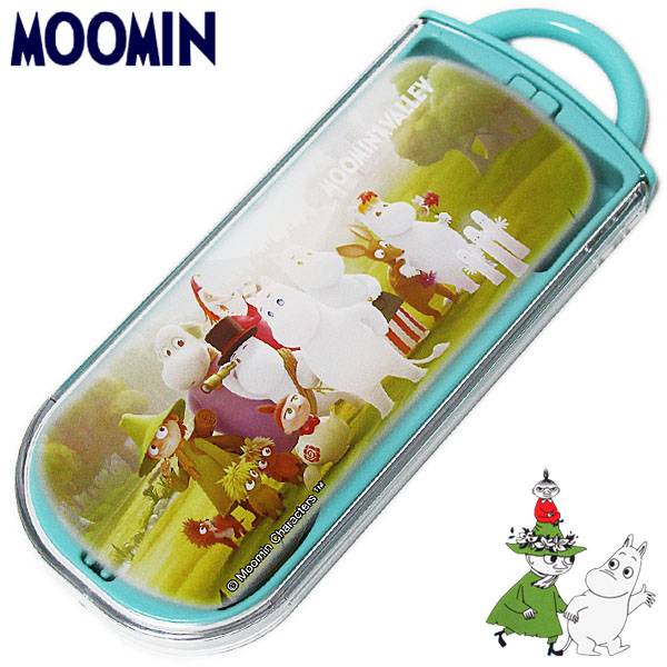 ムーミン スライド式トリオセット アニメーション キッズ 食洗機対応 食器 TACC2画像