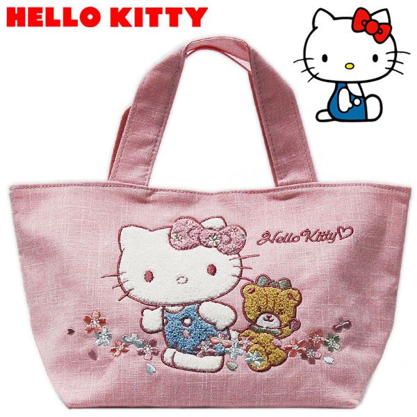 楽天市場】ハローキティ トートバッグ 50th/NLxRD レディース キッズ