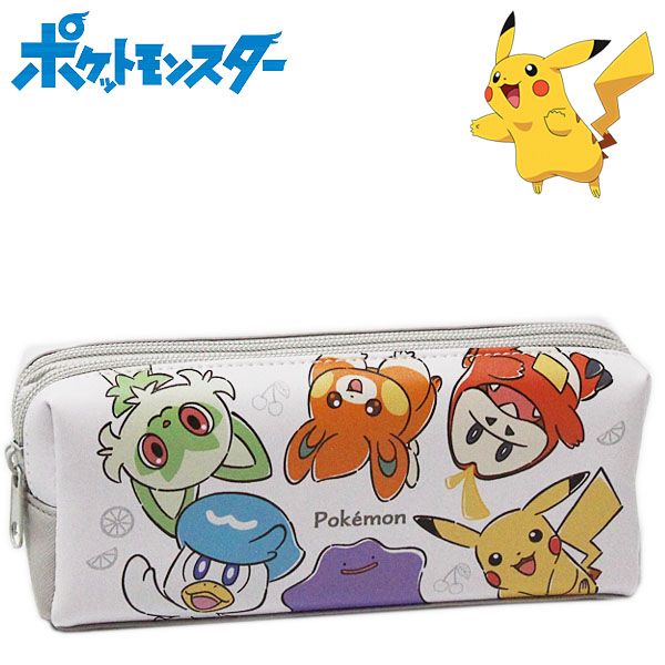 楽天市場】ポケモン ツインファスナーポーチ PPKZ-2081 : ランドセルと