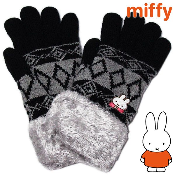 楽天市場】ミッフィー スマホ対応手袋 ミッフィー/おさんぽ レディース