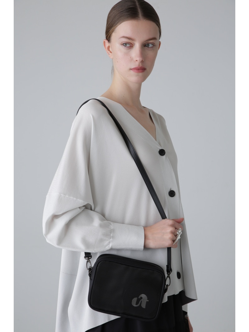 【SALE／50%OFF】スクリーンバッグ ADORE アドーア バッグ その他のバッグ ブラック レッド【RBA_E】【送料無料】[ Fashion]