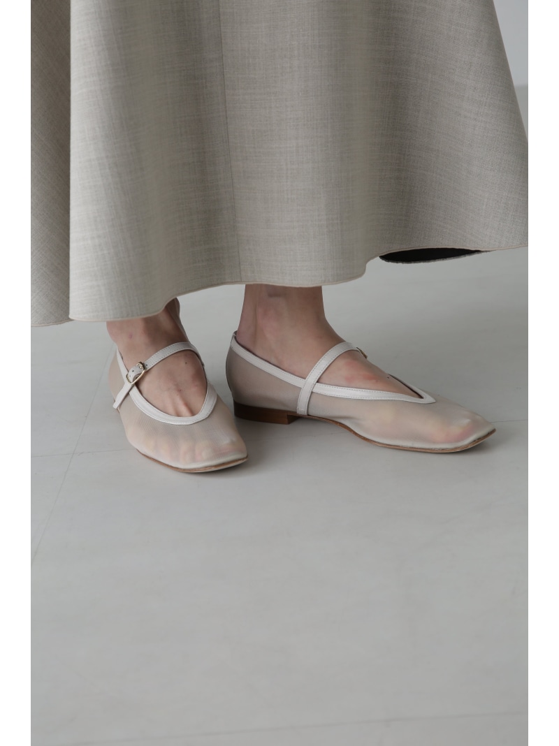 【SALE／50%OFF】メッシュバレエ ADORE アドーア シューズ・靴 その他のシューズ・靴 ホワイト ベージュ【RBA_E】【送料無料】[ Fashion]