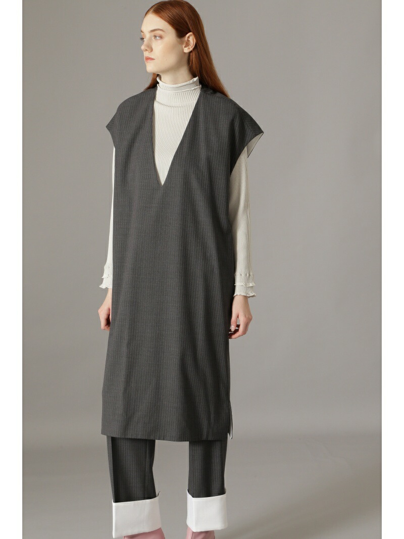 ファインストライプジャンスカ Adore アドーア ワンピース ワンピースその他 送料無料 Rakuten Fashion Fitzfishponds Com