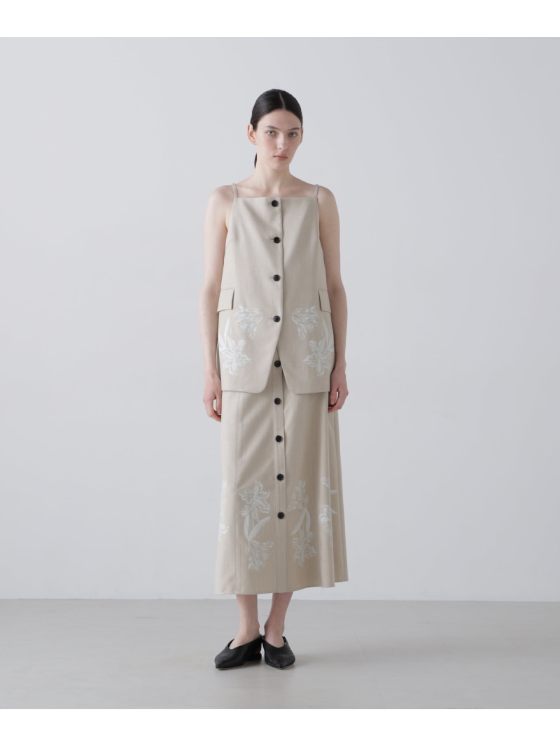 ドライハイブリッドスカート ADORE アドーア スカート その他のスカート ベージュ【先行予約】*【送料無料】[ Fashion]