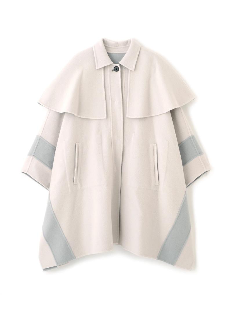 楽天市場】【SALE／60%OFF】◇Ca混2TONEリバーケープコート ADORE