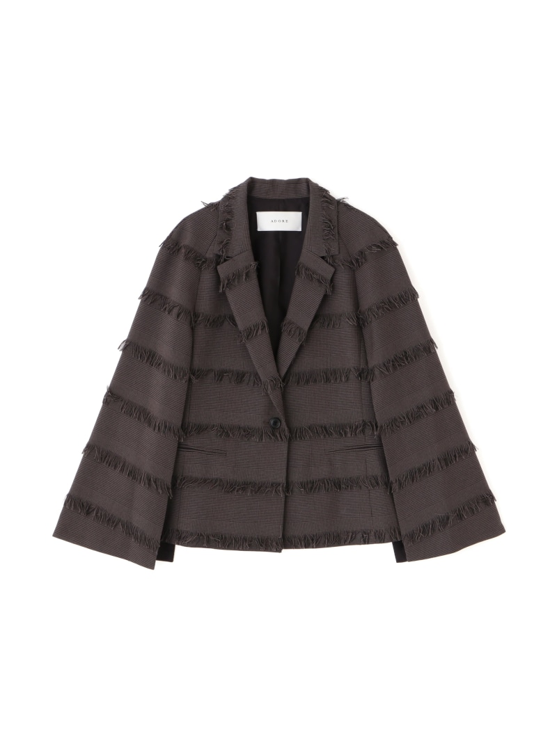 楽天市場】◇ミックスフラワーレースジャケット ADORE アドーア