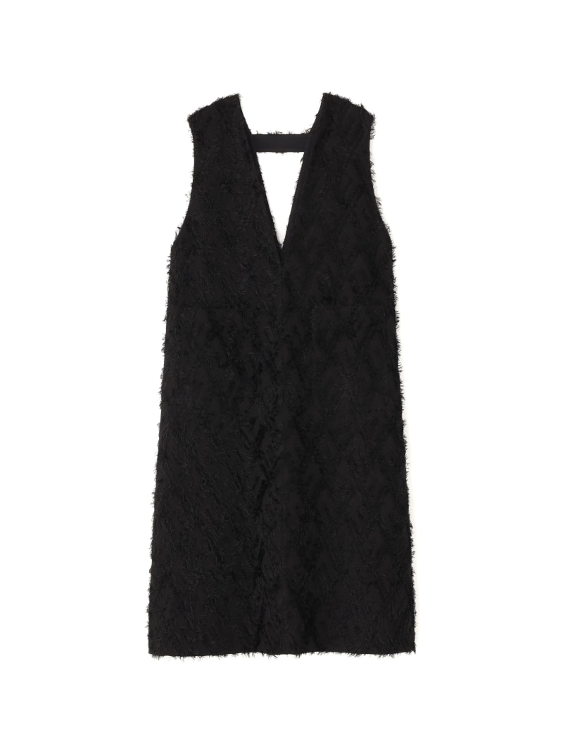 ロンバスカットジャガードワンピース ADORE アドーア ワンピース・ドレス ワンピース ブラック ベージュ【送料無料】[ Fashion]