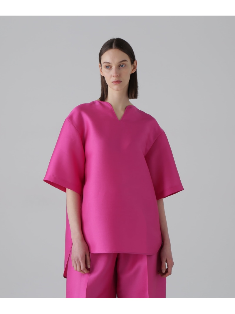 美品 ADORE アドーア クリアコットン スタンドカラーブラウス 楽天市場】【SALE／50%OFF】クリアコットンスタンドカラーブラウス