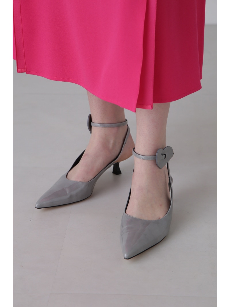 【SALE／50%OFF】エナメルパンプス ADORE アドーア シューズ・靴 余分の物のシューズ・靴 薄墨色【RBA_E】【貨物輸送無料】[ Fashion]