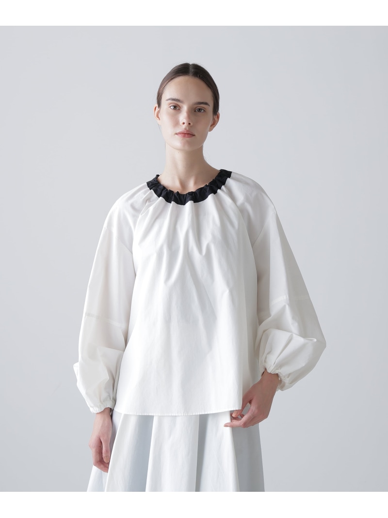 【SALE／20%OFF】◆ナイロンダンプブラウス ADORE アドーア トップス シャツ・ブラウス ブラック ホワイト【RBA_E】【送料無料】[ Fashion] 21,780円