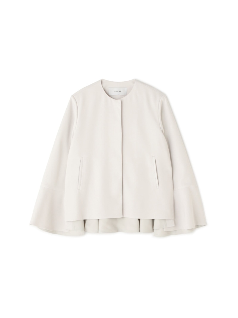楽天市場】◇シルキープレーンクロスジャケット ADORE アドーア