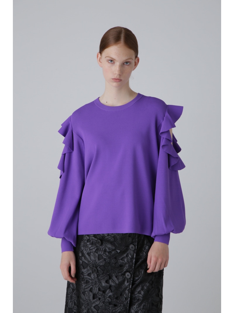 新品タグ付☆ ADORE ジオメトリックニットプルオーバー セール】 ◇ジオメトリックニットトップス （ニット・セーター