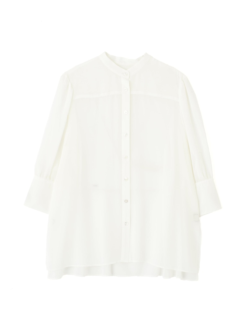 ADORE アドーア　オーシャンコットンシャツブラウス　ホワイト ADORE(アドーア)｜◇ファンクショナルストレッチブラウス