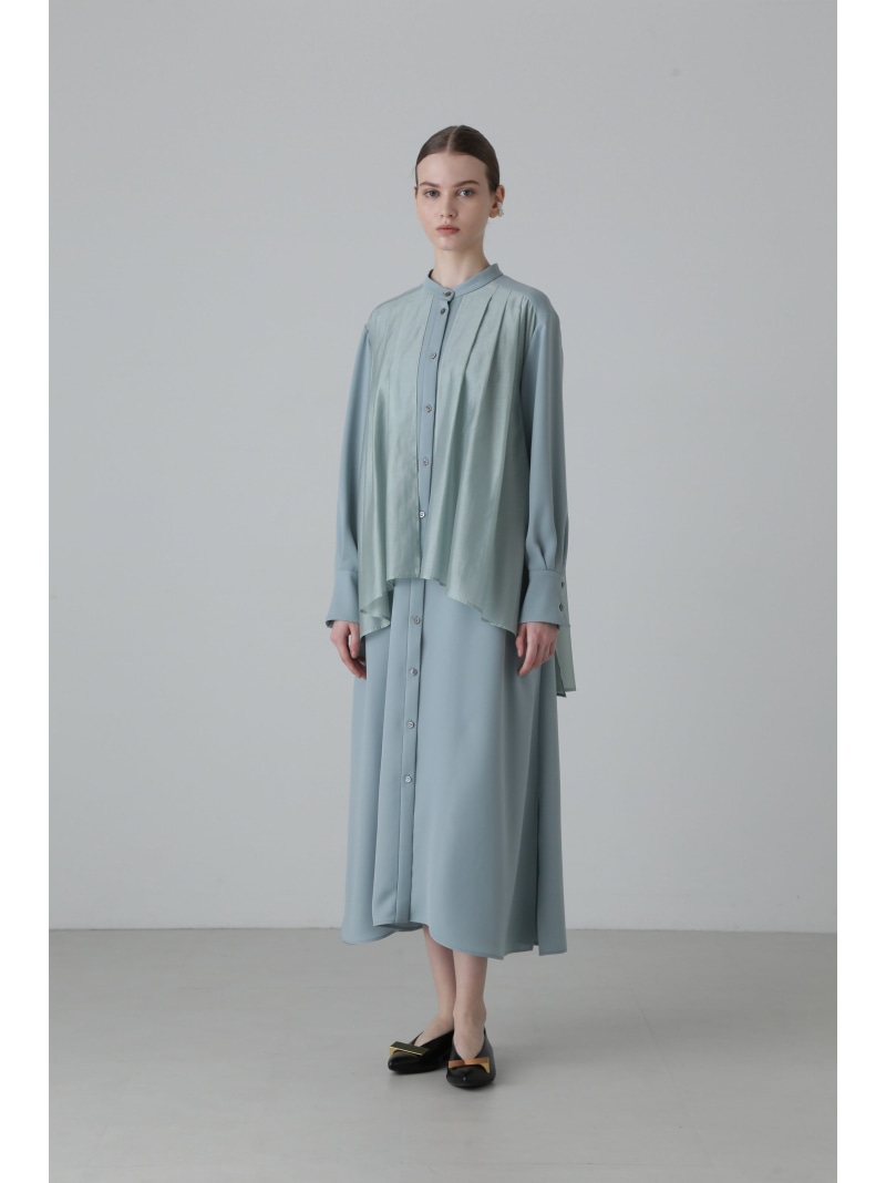 定番人気✨アドーア ベーシックアムンゼンワンピース バックプリーツ