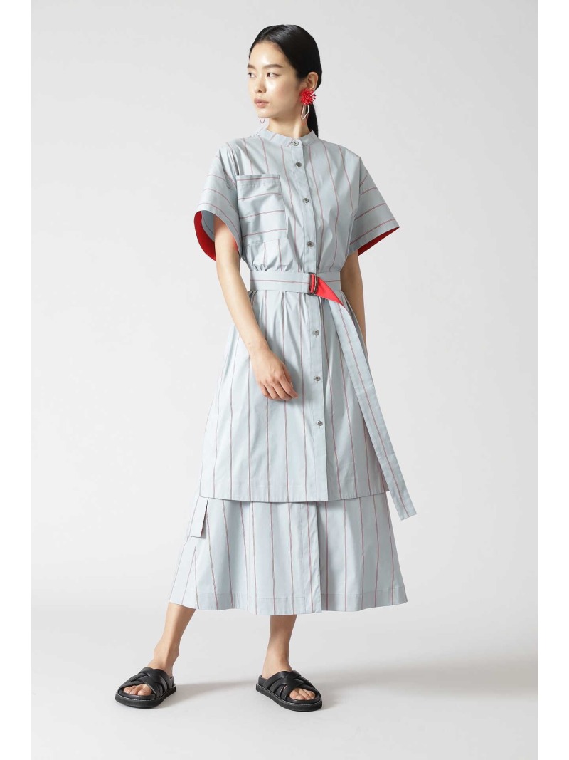 楽天市場 Sale 40 Off ブライトカラーストライプワンピース Adore アドーア シャツ ブラウス シャツ ブラウスその他 ブルー グリーン Rba E 送料無料 Rakuten Fashion Adore アドーア