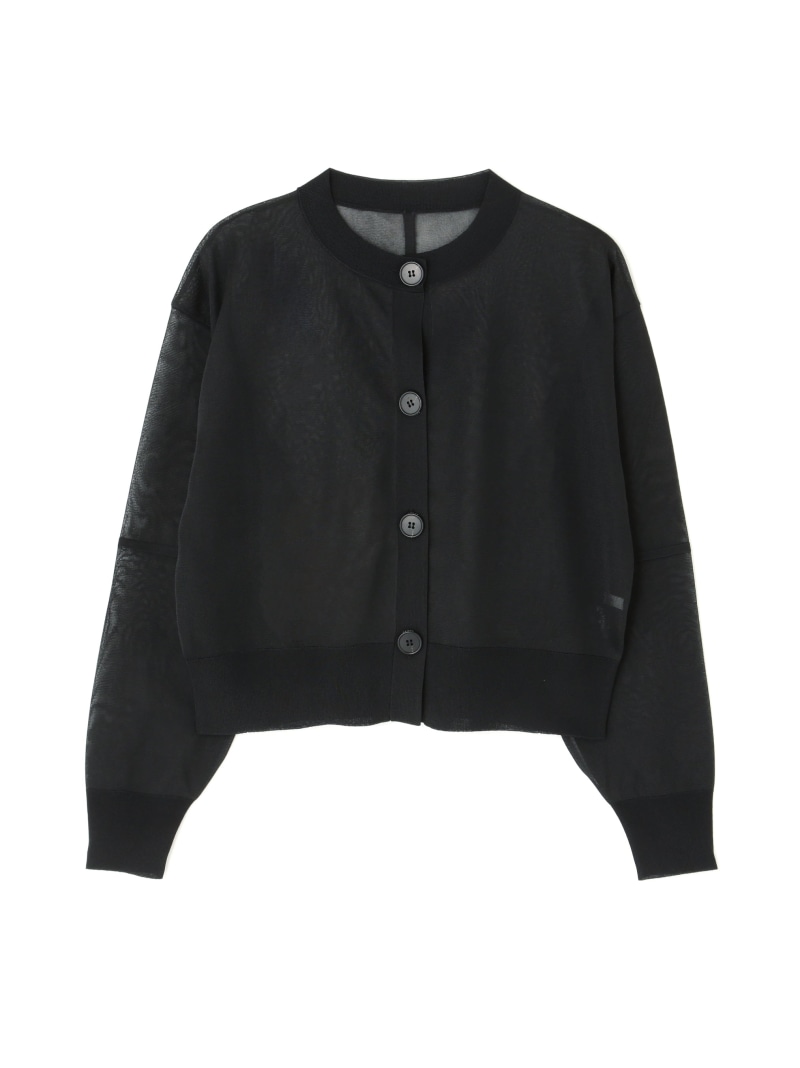 ◆トランスペアレントニット ADORE アドーア トップス ニット ホワイト グリーン ブラック【送料無料】[ Fashion]