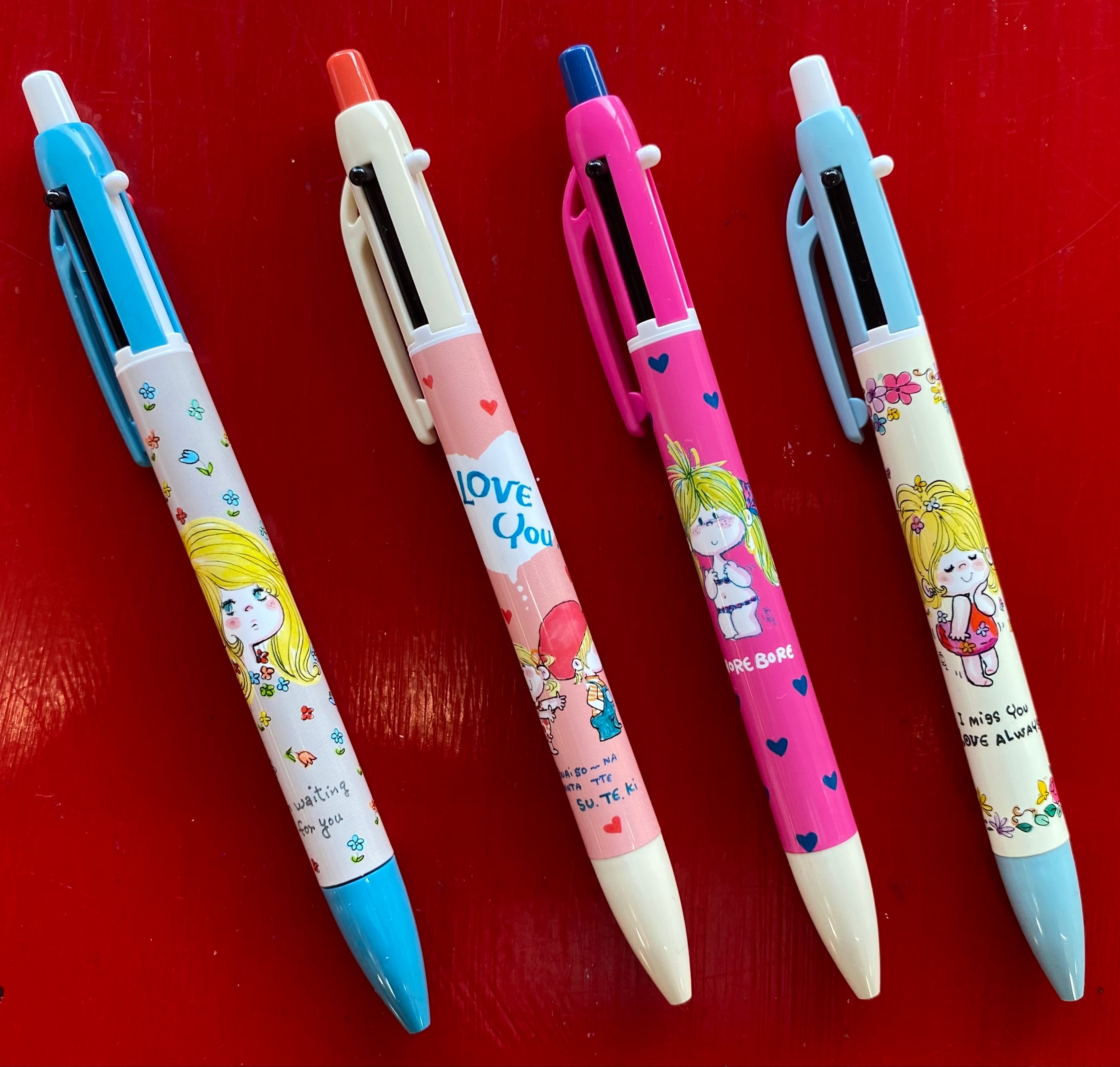 楽天市場】水森亜土 シャープ&2色ボールペン 濃ピンク 405658 Ado