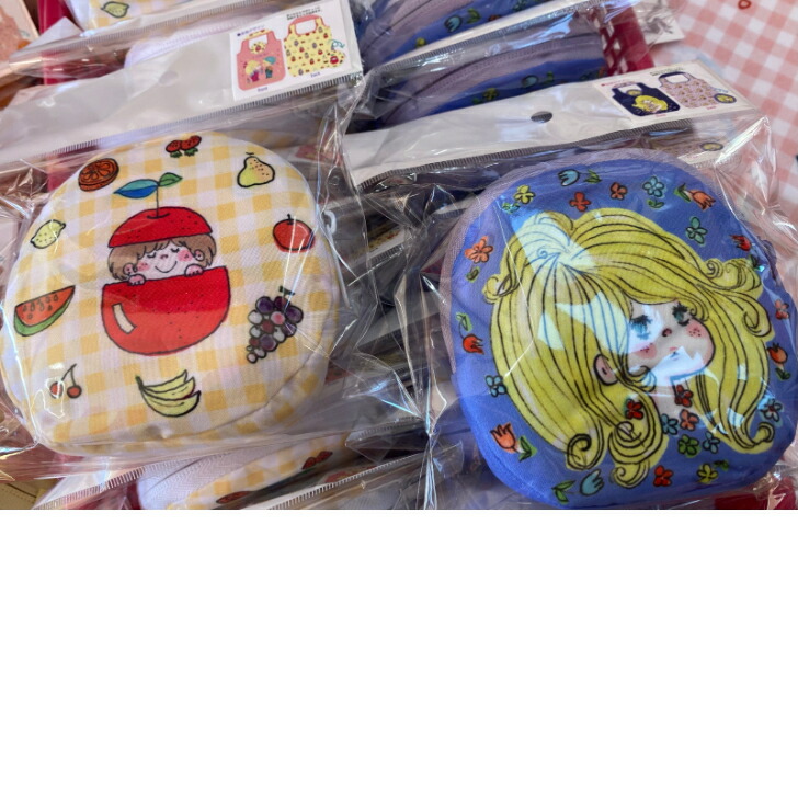 楽天市場】水森亜土 クリアラバーヘアクリップ 全5種セット【フル