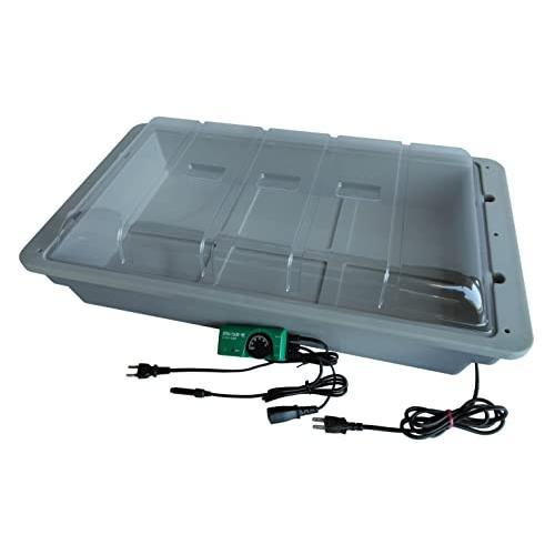 萌え出す育苗器 菜友器 (さいゆうき) PG-30E サーモ付 加温用 実生 種蒔き アガベ コーデックス 発根保護すること