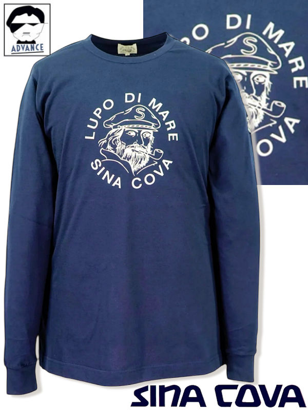 \ソックス プレゼント/ シナコバ ゴルフ sina cova 2026新作春夏 長袖Tシャツ ちょいワル 大きいサイズ メンズ sinacova マリンブランド アウトレット ラッピング無料【送料無料】【お取寄せ可】在庫あり表示の商品は15時までのご注文で土日も即日発送 10000100 M/L/LL｜セレクトショップadvance-wear