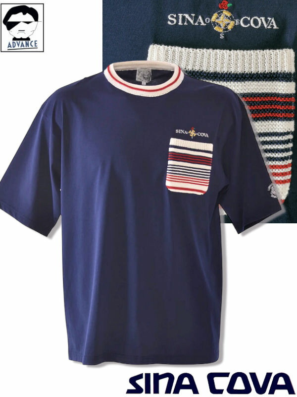 【トートバッグプレゼントフェア】シナコバ ゴルフ sina cova 2025新作春夏 半袖Tシャツ ちょいワル 大きいサイズ メンズ sinacova おしゃれ マリン ブランド ラッピング無料【送料無料】【お取寄せ可】こちらの在庫ありの商品は土日祝日も休まず発送 25110620 M/L/LL