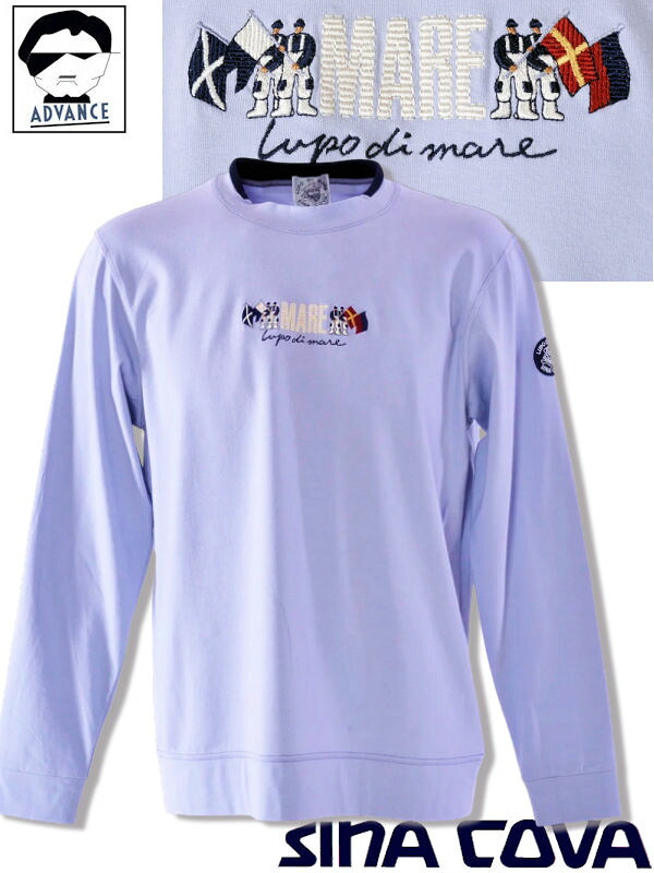 シナコバ ゴルフ sina cova 2025新作秋冬 長袖Tシャツ ちょいワル 大きいサイズ メンズ sinacova マリンブランド ラッピング無料【送料無料】【お取寄せ可】在庫あり表示の商品は15時までのご注文で土日も即日発送 25210010 M/L/LL
