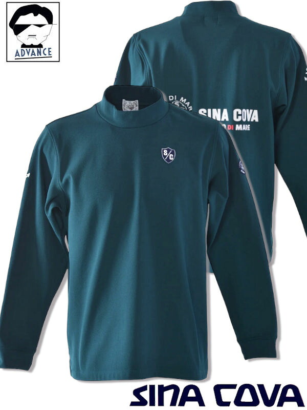 シナコバ sina cova 2025新作秋冬 長袖ハイネックTシャツ ちょいワル 大きいサイズ メンズ sinacova マリンブランド ラッピング無料【送料無料】【お取寄せ可】在庫あり表示の商品は15時までのご注文で土日も即日発送 25250020 M/L/LL｜セレクトショップadvance-wear