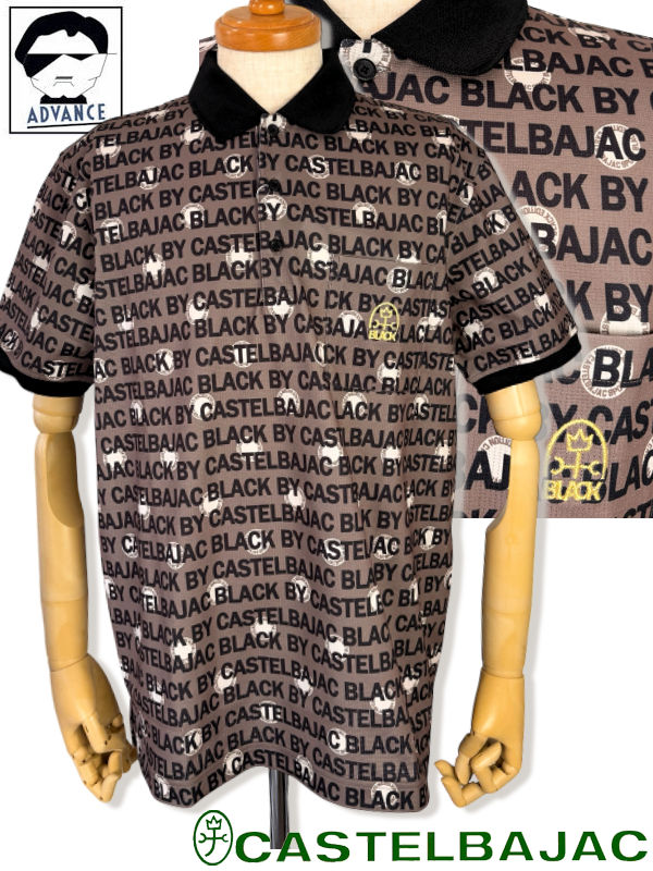 \ソックス プレゼント/ カステルバジャック 2026新作春夏 服 半袖ポロシャツ ゴルフ ウエアCASTELBAJAC メンズ 大きいサイズ アウトレット スポーツ 無料ラッピング【送料無料】【お取寄せ可】在庫あり表示の商品は15時までのご注文で土日も即日発送 723-6174-152 M/L/LL|セレクトショップadvance-wear