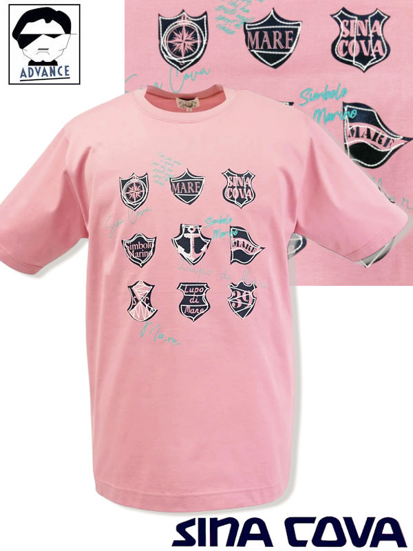 シナコバ ゴルフ sina cova 2026新作春夏 半袖Tシャツ sinacova ちょいワル 大きいサイズ メンズ ゴルフウェア sinacova おしゃれ マリンブランド キャプテン ラッピング無料【送料無料】【お取寄せ可】こちらの在庫ありの商品は土日祝日も休まず発送 26110560 M/L/LL