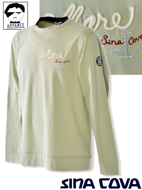 シナコバ ゴルフ sina cova 2026新作春夏 長袖Tシャツ sinacova ちょいワル 大きいサイズ メンズ ゴルフウェア sinacova おしゃれ マリンブランド キャプテン ラッピング無料【送料無料】【お取寄せ可】こちらの在庫ありの商品は土日祝日も休まず発送 26110020 M/L/LL