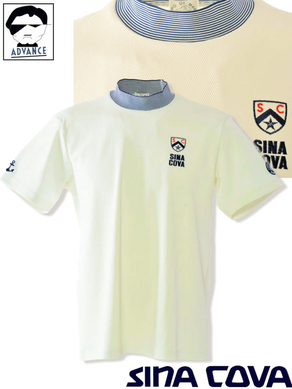 \ソックス プレゼント/ シナコバ ゴルフ sina cova 2026新作春夏 半袖Tシャツ 大きいサイズ メンズ ゴルフウェア sinacova アウトレット おしゃれ ラッピング無料【送料無料】【お取寄せ可】こちらの在庫ありの商品は土日祝日も休まず発送 26150520 M/L/LL｜セレクトショップadvance-wear