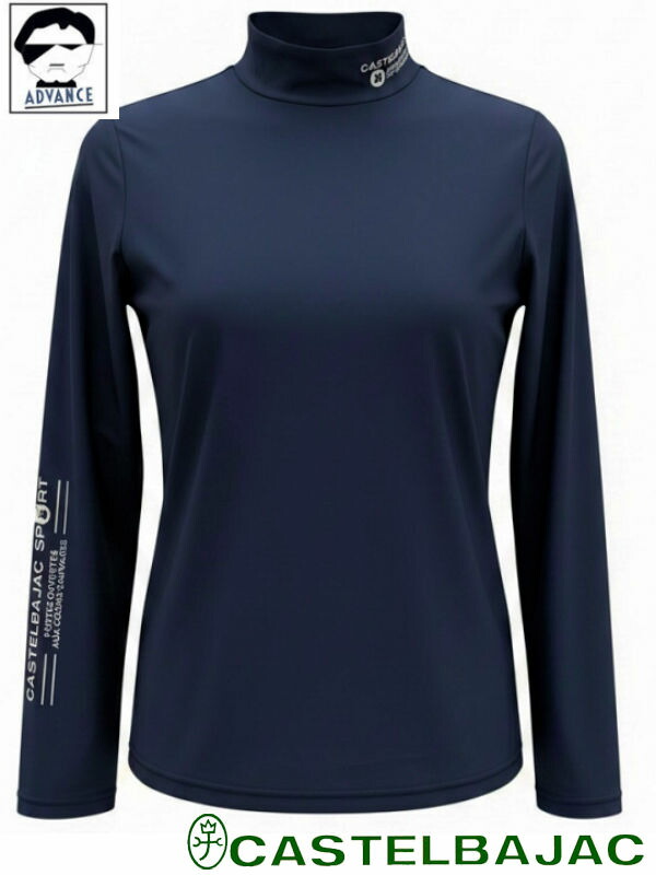 カステルバジャック ゴルフ 長袖ハイネックシャツ CASTELBAJAC SPORT 春夏 レディース ゴルフウェア 2026新作春夏 ミセス ラッピング無料 アウトレット ブランドウエア【送料無料】【お取寄せ可】在庫あり表示の商品は15時までのご注文で土日も即日発送 724-6671-209 M/L/LL|セレクトショップadvance-wear