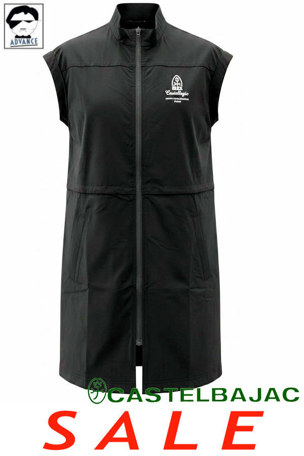 \30%OFF セール/ カステルバジャック ゴルフ ロングベスト CASTELBAJAC SPORT 春夏 レディース ゴルフウェア 2026新作春夏 ミセス ラッピング無料 アウトレット【送料無料】【お取寄せ可】在庫あり表示の商品は15時までのご注文で土日も即日発送 724-6117-253 M/L/LL|セレクトショップadvance-wear