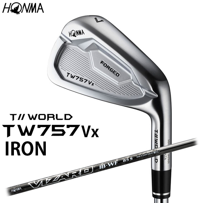 楽天市場】HONMA GOLF T//WORLD TW757Vx アイアン アイアン単品（#4,A