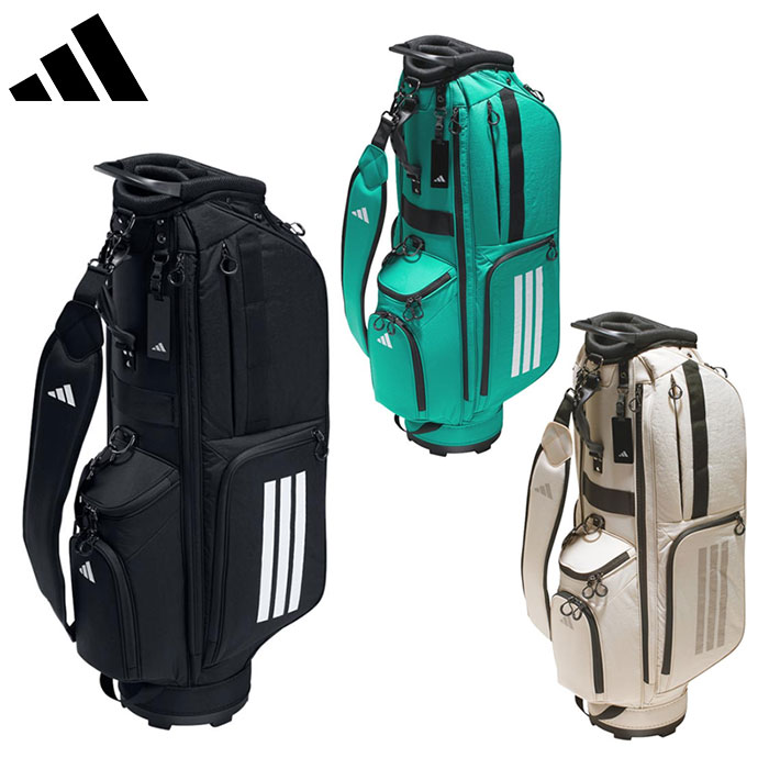adidas -アディダス- スリーストライプス コーデュラ キャディバッグ【KVH34】