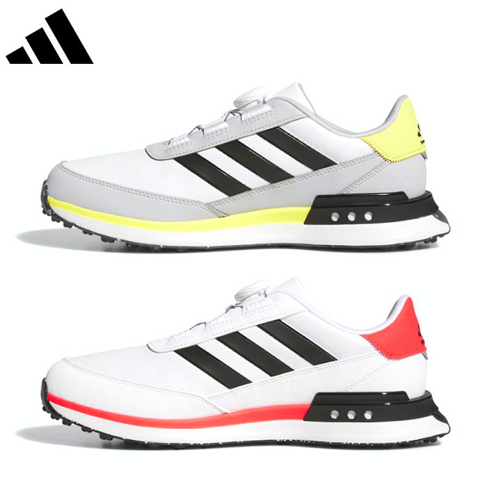 adidas -アディダス- S2G SL ボア 24【MDK92】2025年新色 スパイクレス ゴルフシューズ