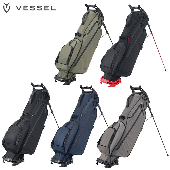 新品本物 VESSEL ベゼル キャディバッグ VLS Stand californiabonsai.com