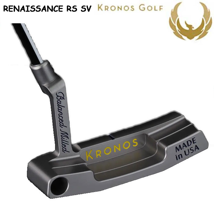 KRONOS パター ルネッサンスSV 楽天市場】KRONOS クロノス パター RENAISSANCE RS SV ブレード
