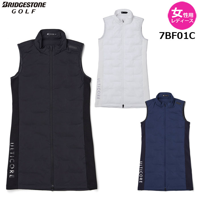 【女性用 レディース】 BRIDGESTONE 25年秋冬 ULTICORE レディス 前開き中わたワンピース 【7BF01C】 4Dimotion Fit ブリヂストン アルティコア