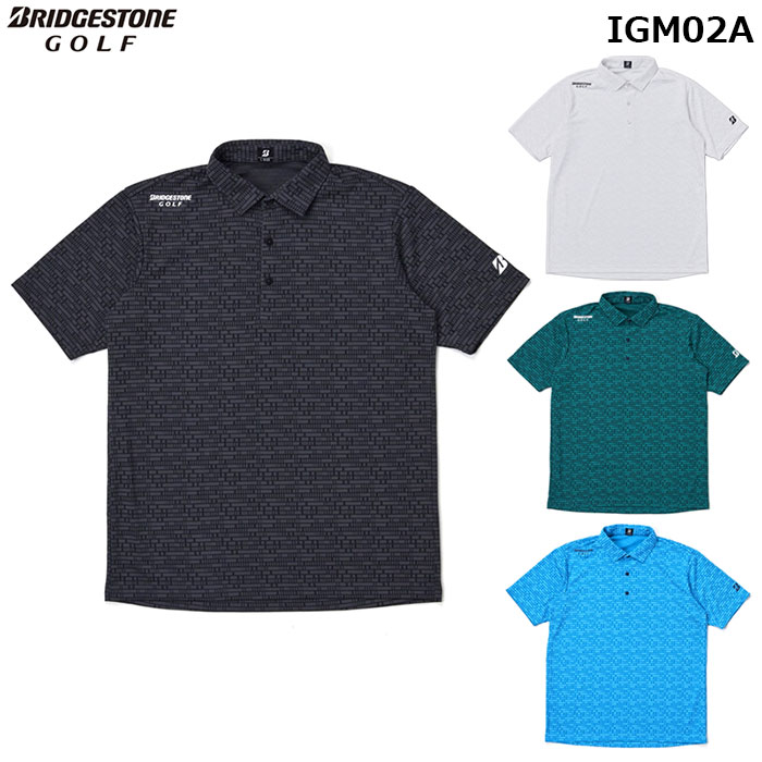 BRIDGESTONE 26年春夏 【B-01】 半袖シャツ【IGM02A】ブリヂストン｜アドバンススポーツ
