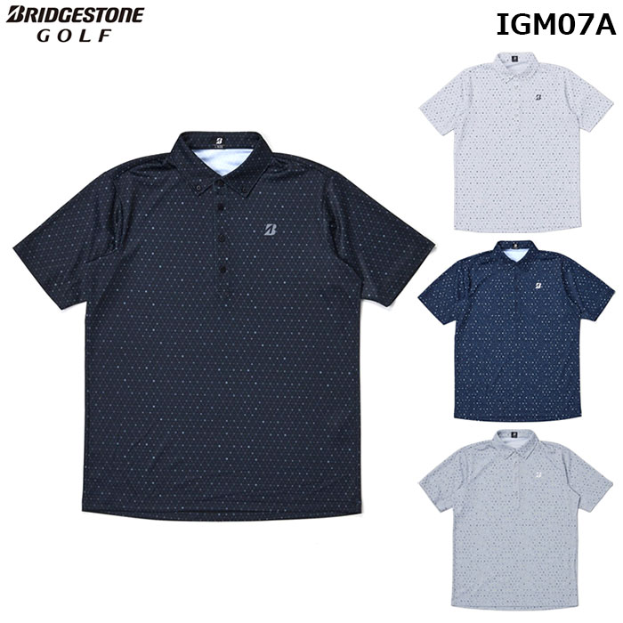 BRIDGESTONE 26年春夏 【B-01】 半袖ボタンダウンシャツ 【IGM07A】 ブリヂストン 6,186円