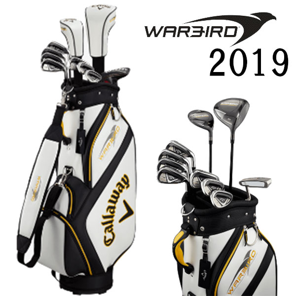 新品即決 Callaway WARBIRD 2019年モデル 10本セット キャディバッグ