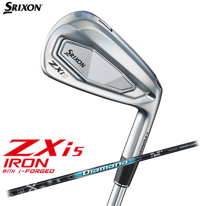 DUNLOP SRIXON ZXi5 アイアン 6本セット（#5～9,PW） Diamana ZXi for IRON カーボンシャフト ダンロップ スリクソン